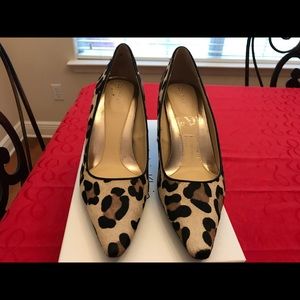 Calvin Klein Leopard Pumps